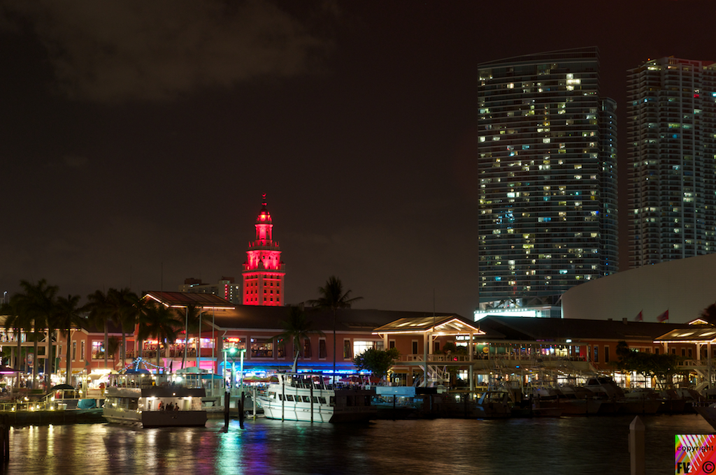 1110 Miami Bayside by Night