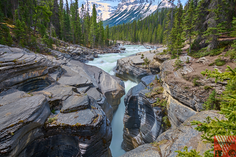 1646 Jasper-Banff, Mistaya Canyon
