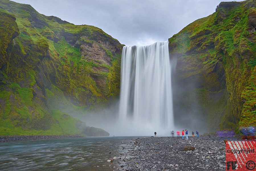 114 Iceland Skógafoss Waterfall